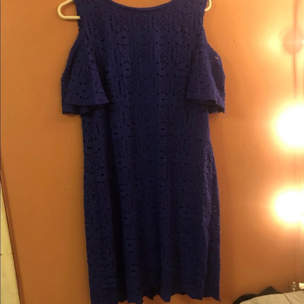 Blue dress